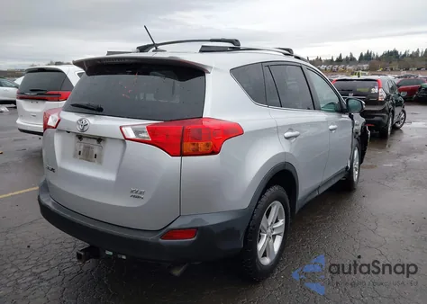 2013 Toyota Rav4 Xle из США, поврежденный, VIN 2T3RFREV7DW110690